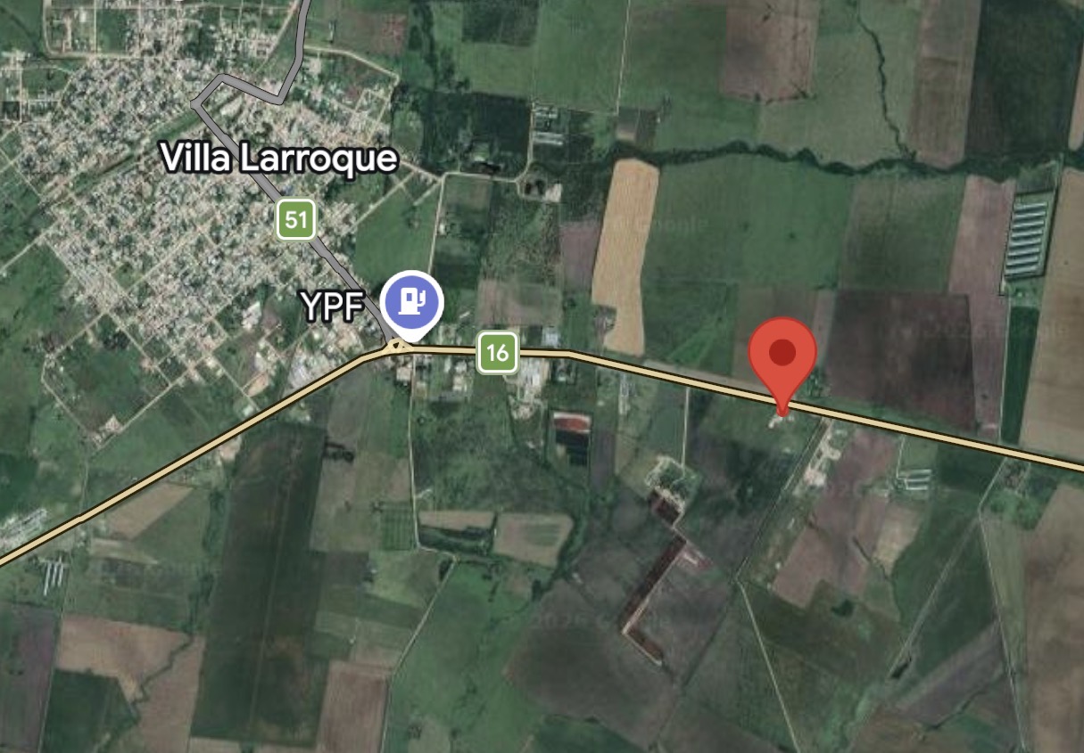 Ubicación de Foncar en Larroque, Entre Ríos